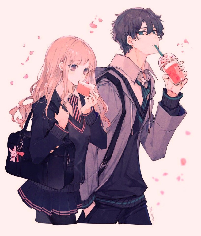 Ảnh anime couple: Lạc bước vào thế giới ngọt ngào của các ...